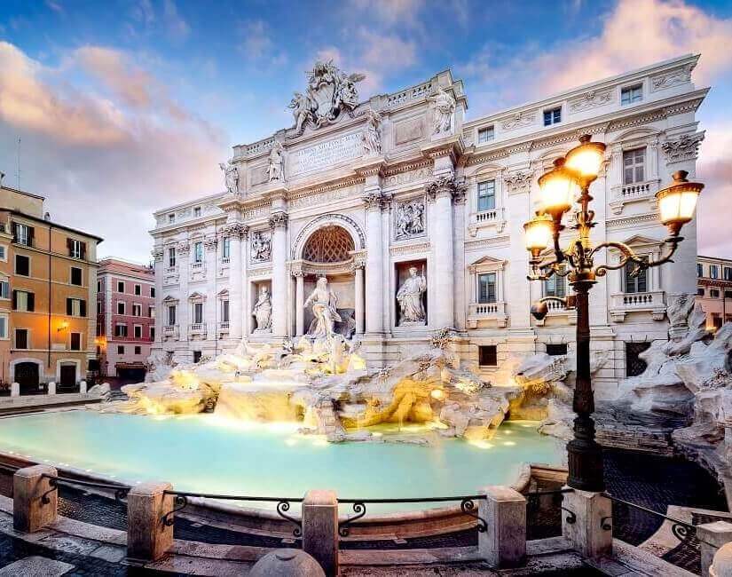 Trevi Brunnen in Rom