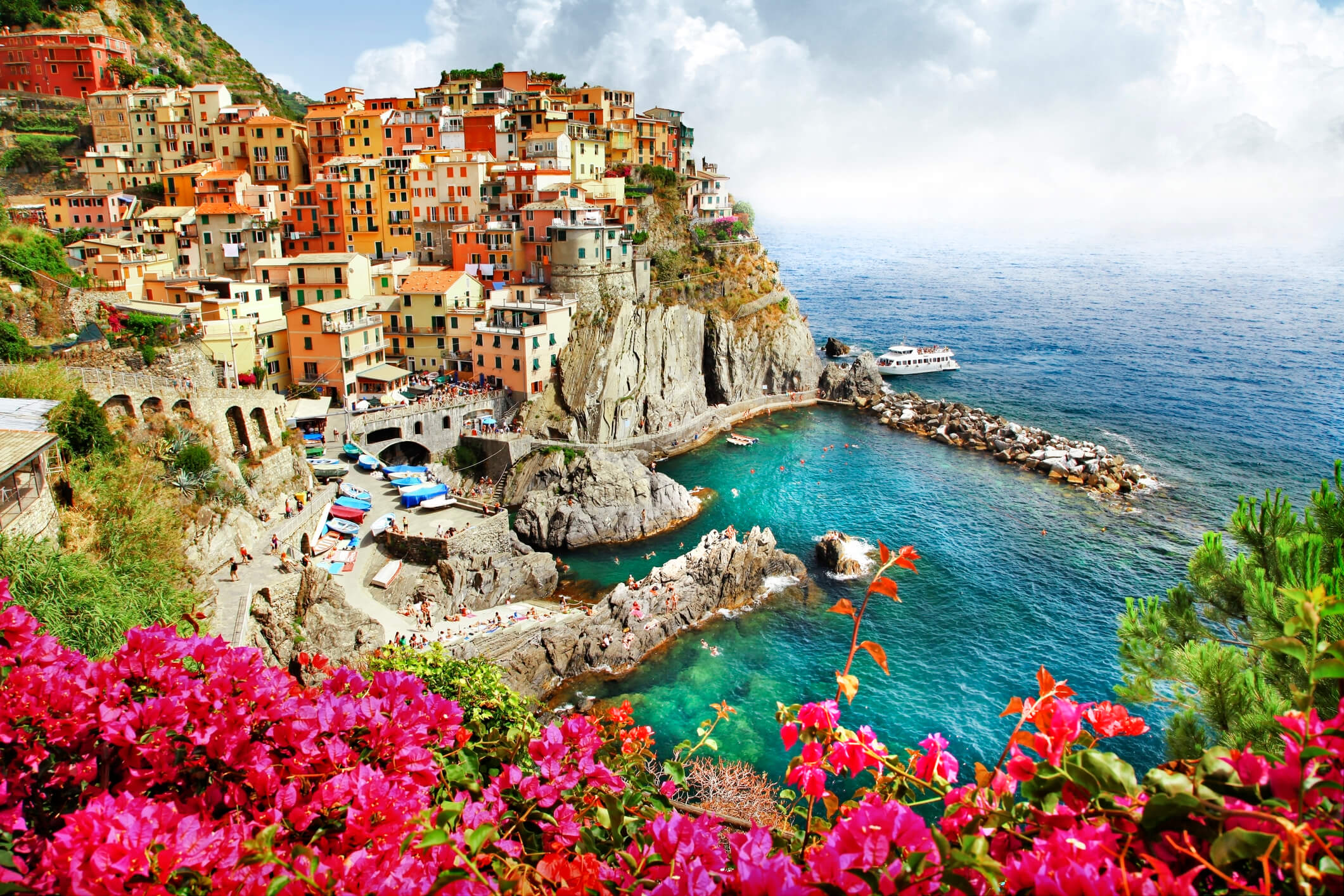 Cinque Terre So Sch n Bunt Ist Italien