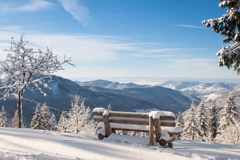 Schwarzwaldpanorama im Winter