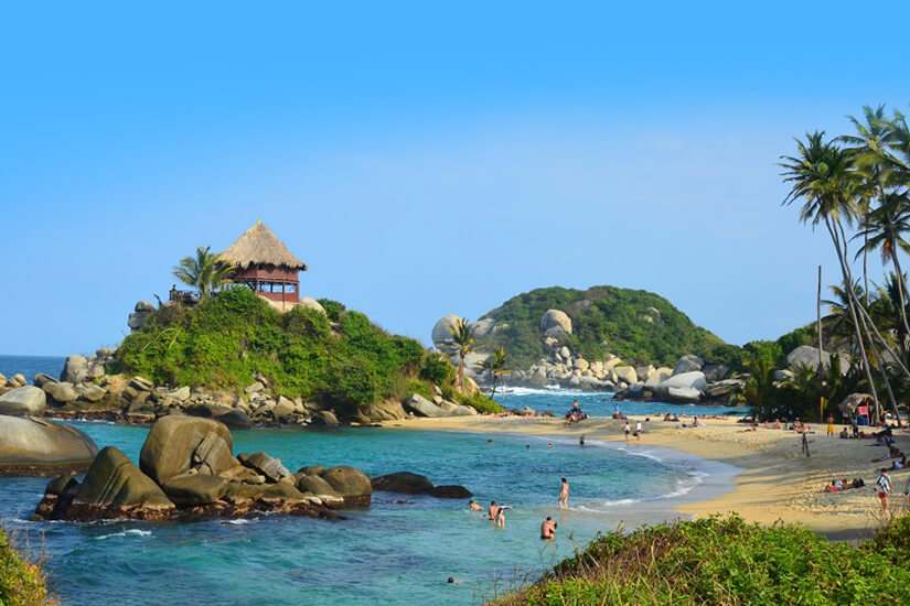 Tayrona Nationalpark in Kolumbien