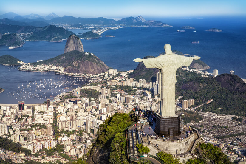 Cristo Redentorwacht über Rio de Janeiro