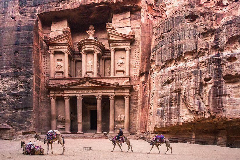 Weltkulturerbe Petra in Jordanien