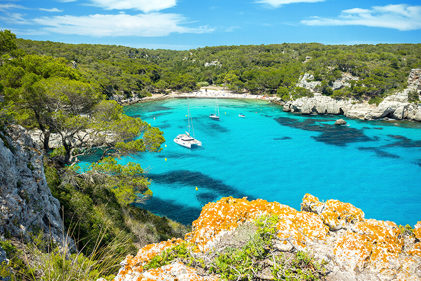 Cala Macarella auf Menorca