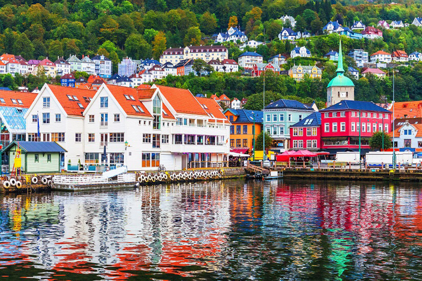 Der Hafen in Bergen