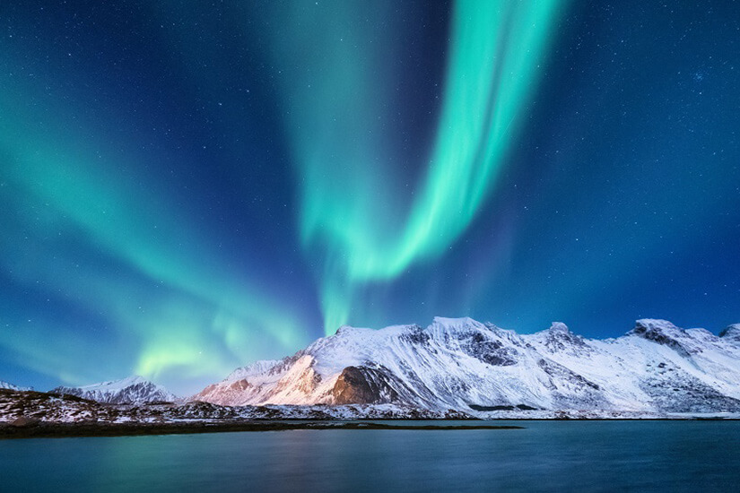 Polarlicht in Norwegen