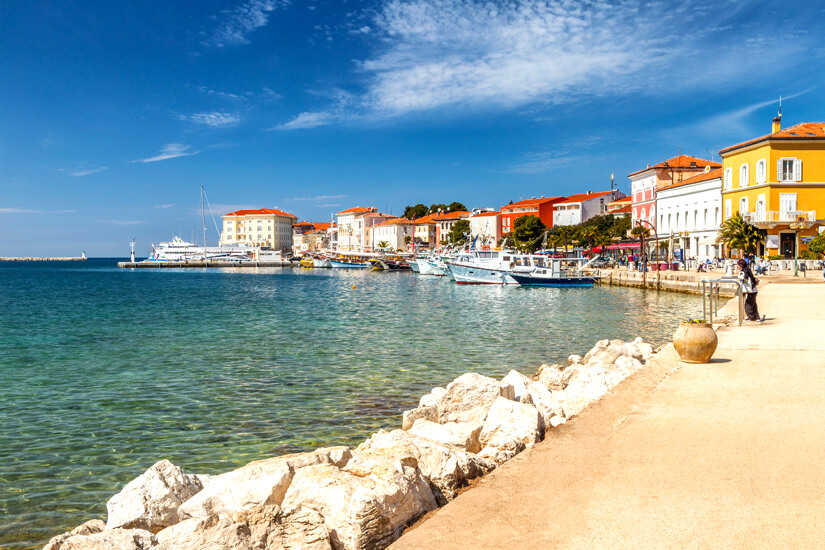 Sonnige Stunden in Poreč