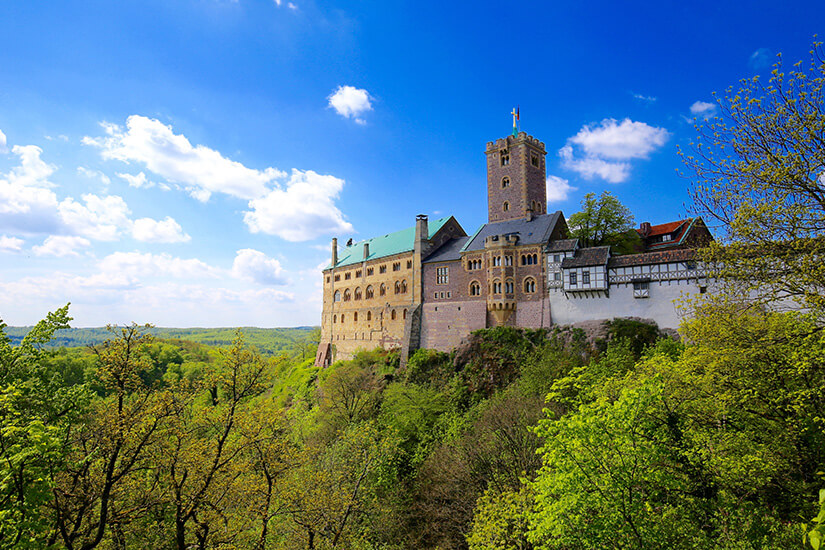 Blick auf die Wartburg