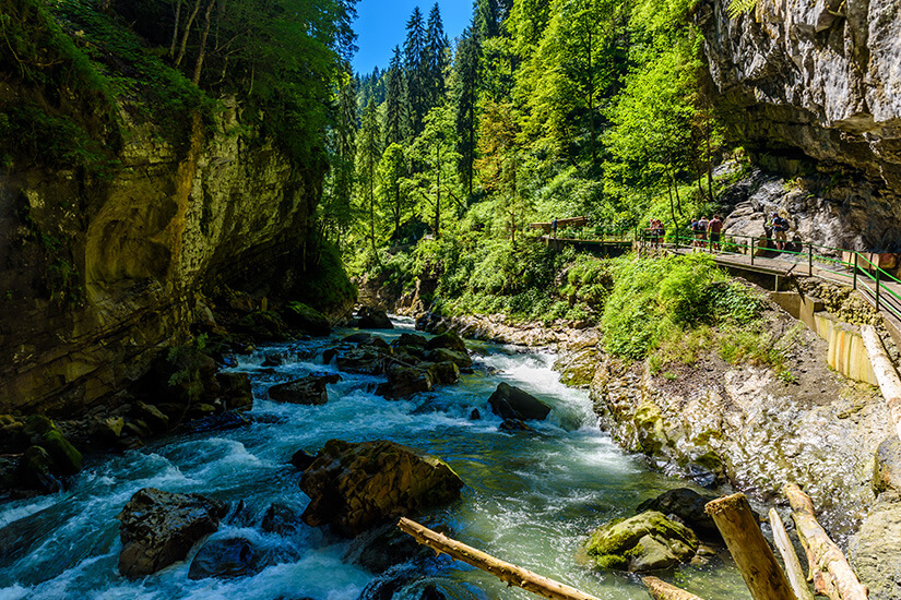 Breitachklamm bei Oberstdorf