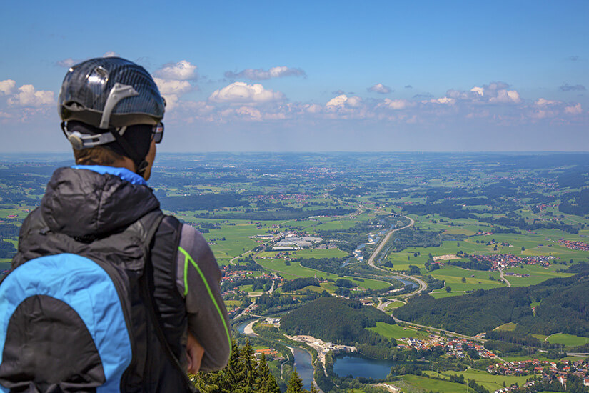 Paraglider am Mittagberg