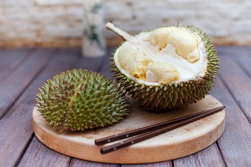 Durian, auch als Stinkefrucht bekannt