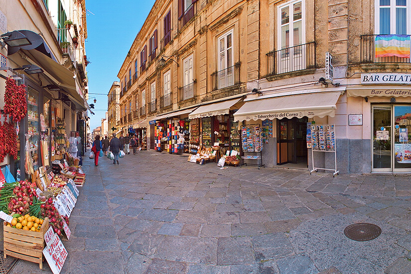 Das Zentrum von Tropea lädt zum Bummeln ein