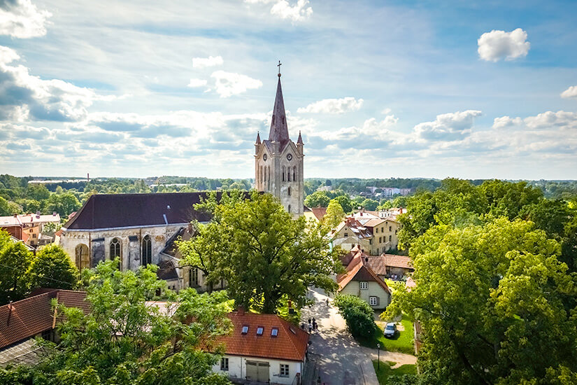 Cesis ist mittelalterlich geprägt