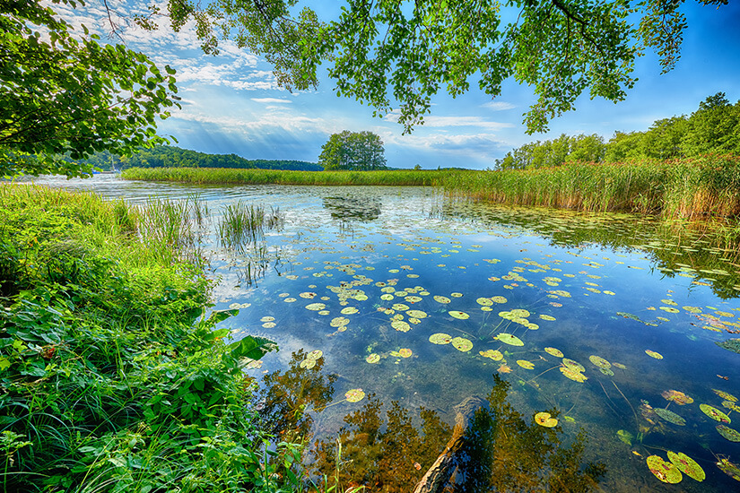 Sommertag am See in Masuren