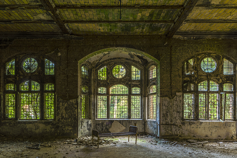 Beelitz-Heilstätten in der Nähe von Berlin