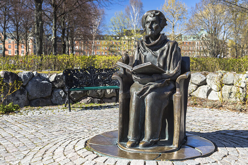 Denkmal der Kinderbuchautorin Astrid Lindgren