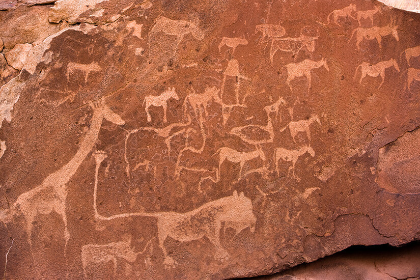 Felsmalerein in Twyfelfontein