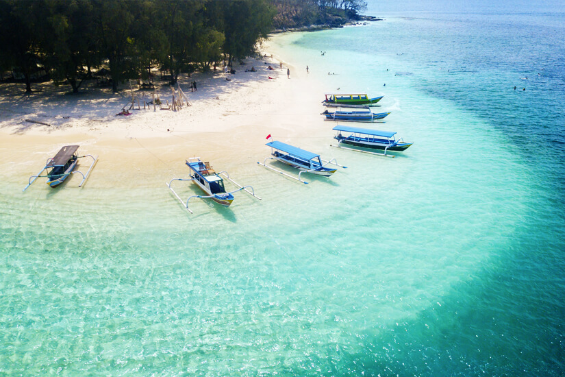 Traumhafte Gili-Insel