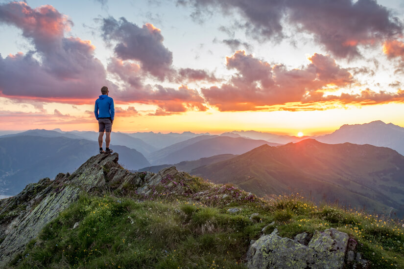 Stille und Einsamkeit genießen