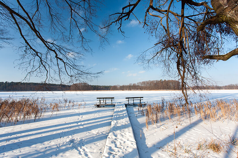 Winterlandschaft in Masuren