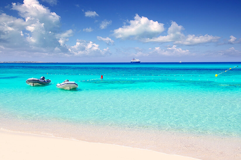 Playa de ses Illetes auf Formentera