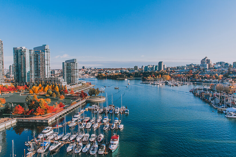 Vancouver im Herbst