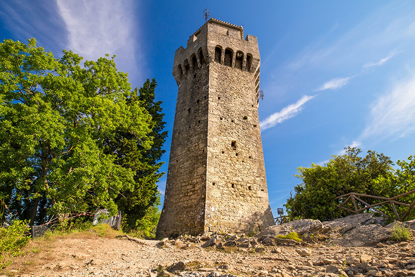 Festungsturm Montale in San Marino