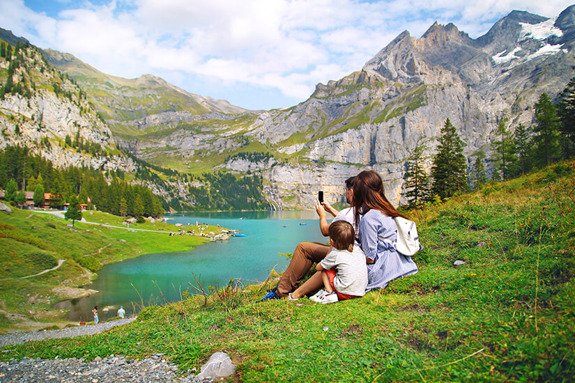 Ausflug zum Oeschinensee