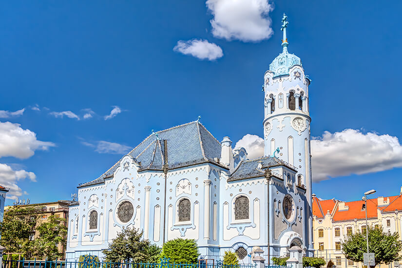 Blaue Kirche in Bratislava