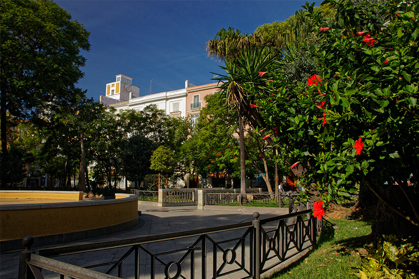 Plaza de Mina in Cadiz