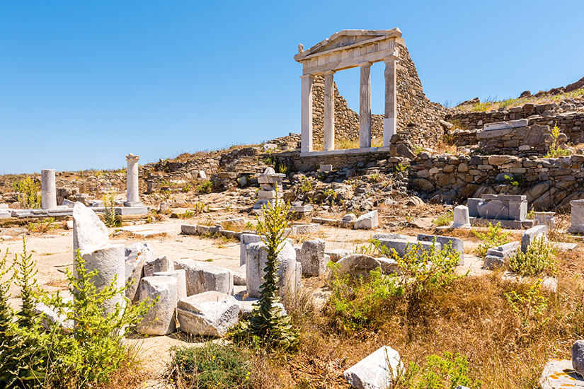 Isis-Tempel auf Delos