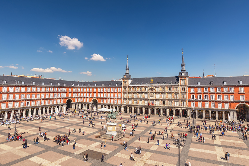 Plaza Mayor ist der bekannteste Platz in Madrid