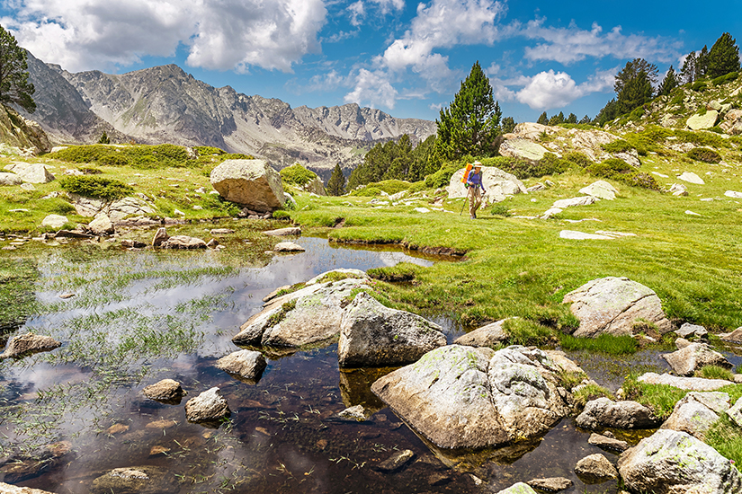 Wandern in den Pyrenaeen von Andorra