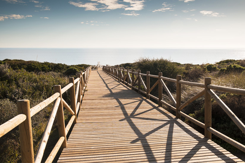 Senda Litoral bei Marbella