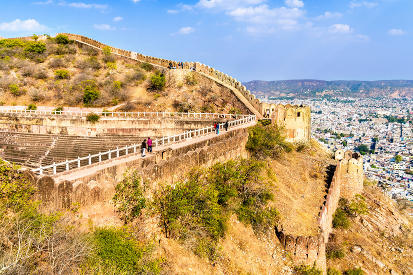 Nahagarh Fort mit Blick auf Jaipur