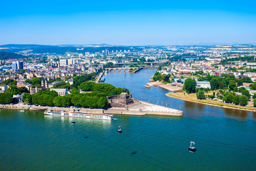 Koblenz an Rhein und Mosel