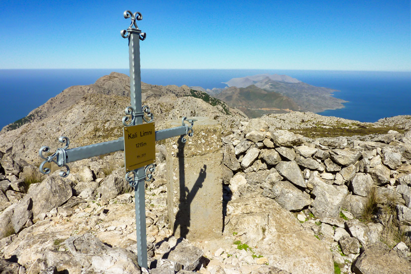 Kali-Limni-Gipfelkreuz-Karpathos