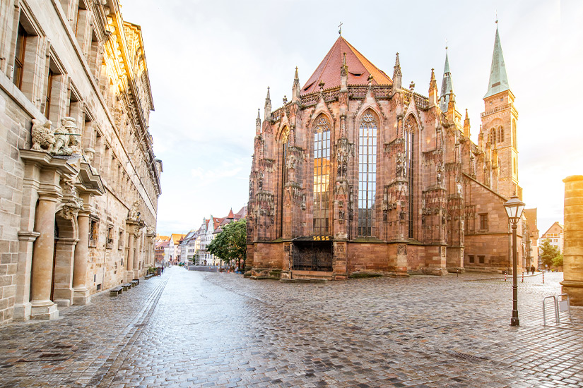 Sebalduskirche auf der Historischen Meile