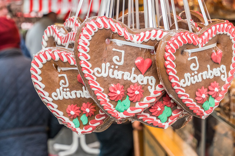 Lebkuchenherzen aus Nuernberg