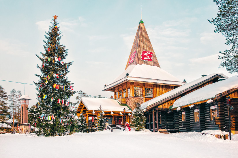 Weihnachtsmanndorf bei Rovaniemi