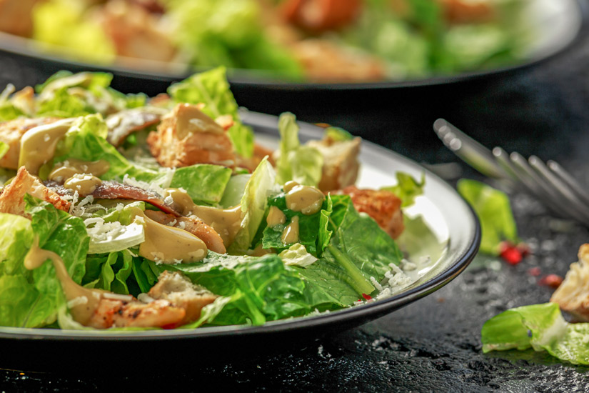 Ceasar Salad mit Huhn