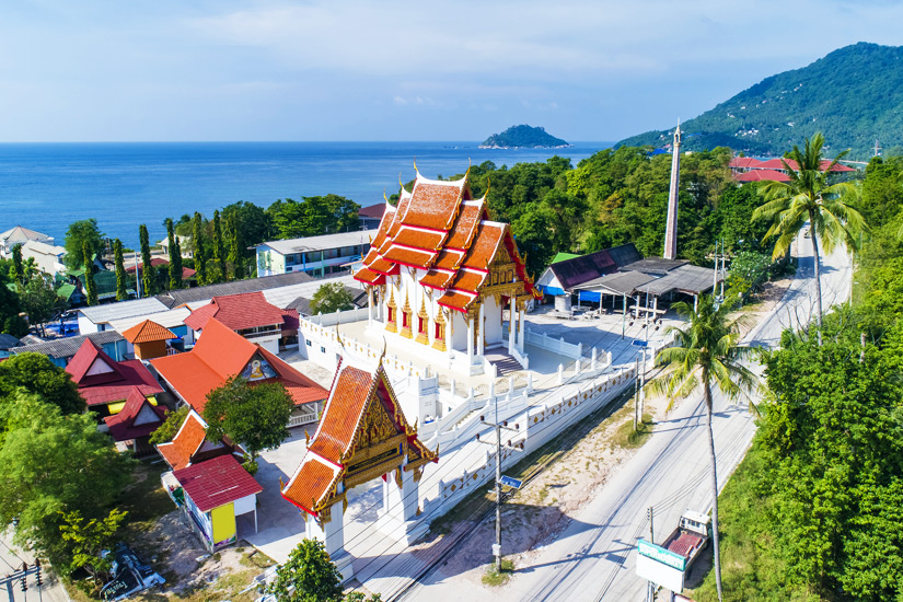 Der Tempel Wat Koh Tao