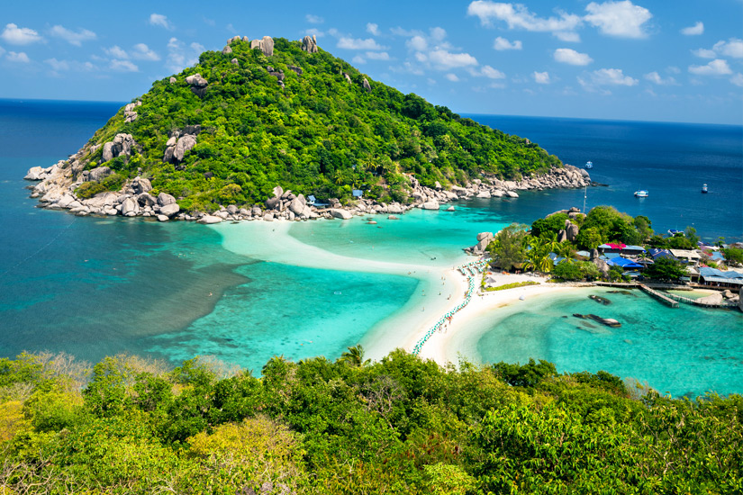 Die Sandbank von Koh Nang Yuan