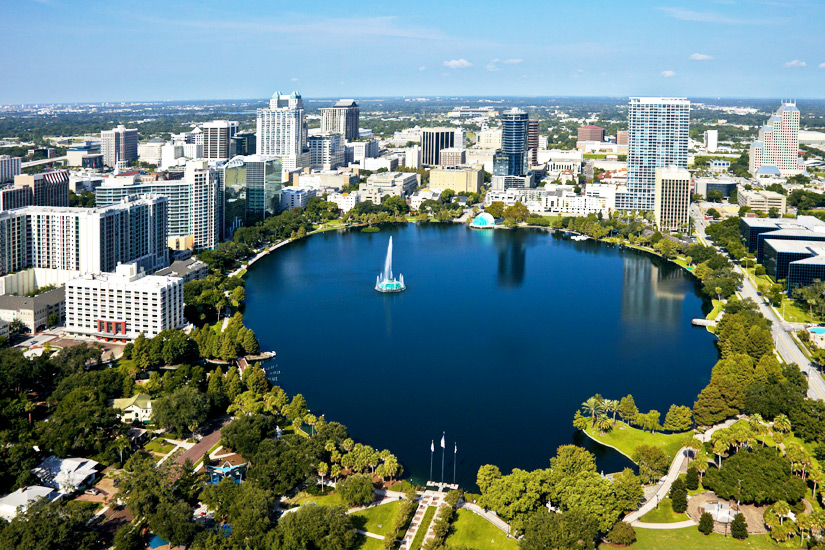 Blick auf Orlando