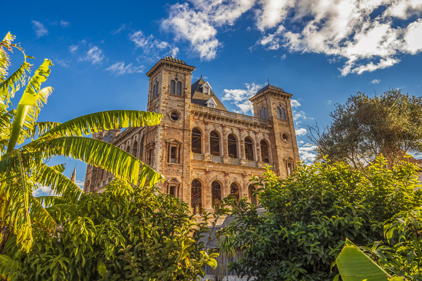 Koenigspalast in Antananarivo