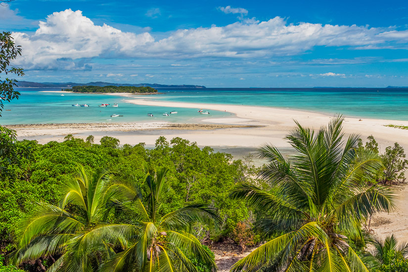 Madagaskar-Palmen-Strand