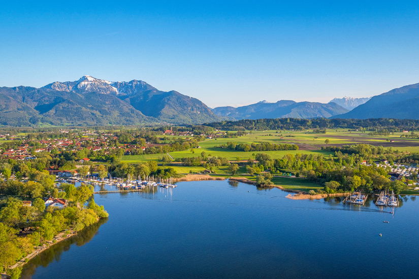 Der Chiemsee bei Feldwies