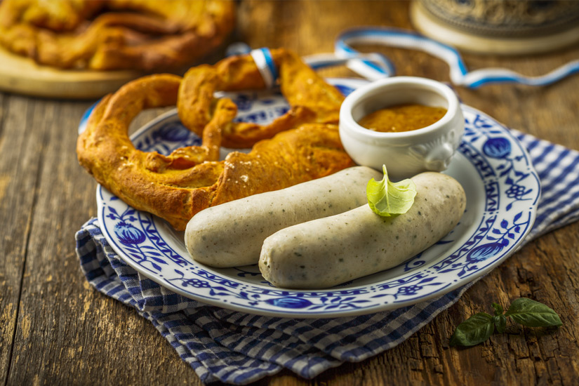 Schmeck auch am Chiemsee Weisswurst