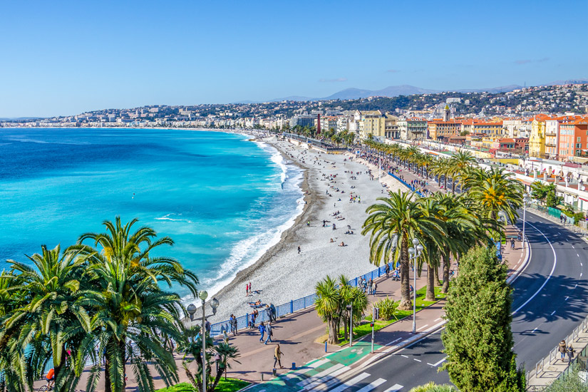 Die Baie des Anges in Nizza