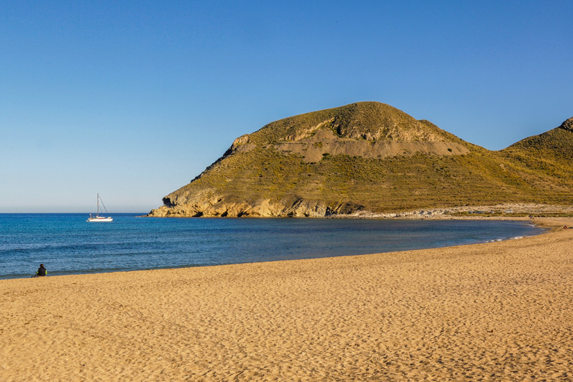 ElPlayazodeRodalquilar im Cabo de Gata Naturpark