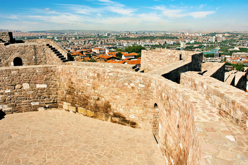 Festung-Zitadelle-Burg-Ankara